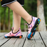 Zapatos acuáticos de correa rosa