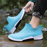 Zapatos de agua de plástico Paimpol Azul