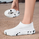 Zapatos de playa Aquasoft blancos