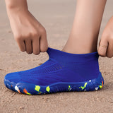 Zapatos de playa Aquasoft azules