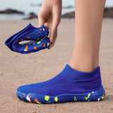 Zapatos de playa Aquasoft azules