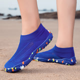 Zapatos de playa Aquasoft azules