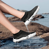 Zapatos de playa Aquasoft negros