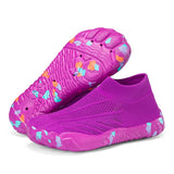 Zapatos de playa Aquasoft morados