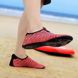 <tc>Zapatos de playa rojos de verano</tc>