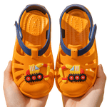 Sandales Plastique Pelle Orange - Aquashoes